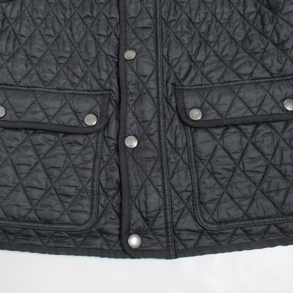 Burberry Brit Men's Diamond Quilted Vest Black Size M - Picture 3 of 12